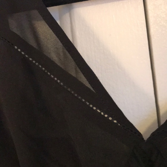 Madewell Black Dancefloor Tank 100% Silk - Picture 4 of 5